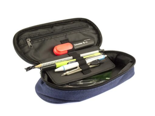 Kangaro KTC Etui Kangaro met inleg donker blauw ca 22x5x9cm