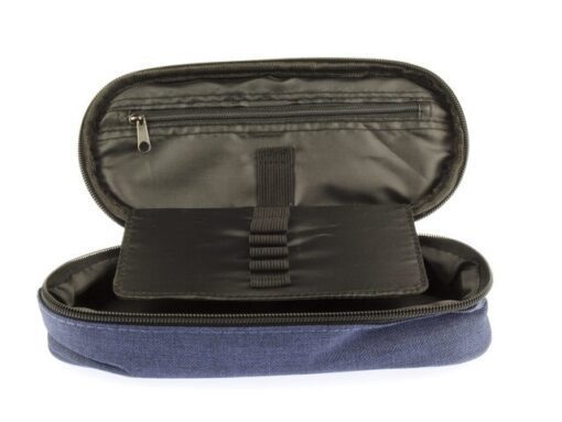 Kangaro KTC Etui Kangaro met inleg donker blauw ca 22x5x9cm