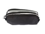 Kangaro KTC Etui Kangaro 3 vaks zwart/wit/grijs ca 25x9x11cm