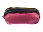 Kangaro KTC Etui Kangaro 3 vaks oranje/blauw/fuchsia ca 25x9x11cm