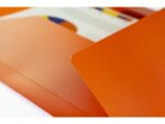 Kangaro KTC Elastomap Kangaro A4 PP volle kleur oranje