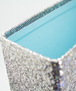 Pretty Paradise ordner zilver glitter
