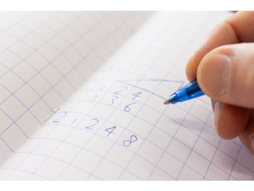 Kangaro KTC Schrift A4 80 blz geruit 10mm, krimp à 5 stuks