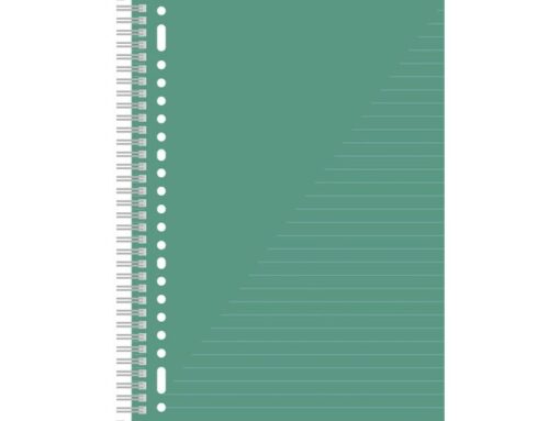 Kangaro KTC Collegeblok Kangaro A4 assorti kleuren, krimp van 3 stuks