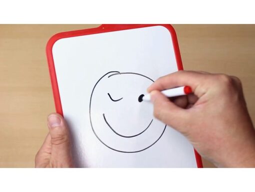 Kangaro KTC Whiteboard Kangaro 18,5x26cm met marker/wisser