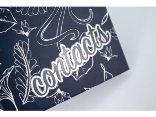 Kangaro KTC Adresboek Kangaro 9,5x18cm hardcover met elastieksluiting   80 pagina's
