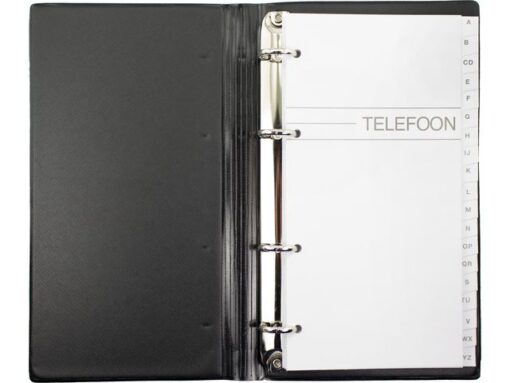 Kangaro KTC Telefoonregister Kangaro A-Z 4-rings assorti kleuren