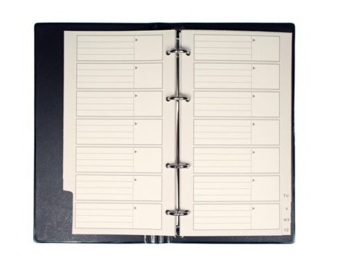 Kangaro KTC Telefoonregister Kangaro A-Z 4-rings assorti kleuren