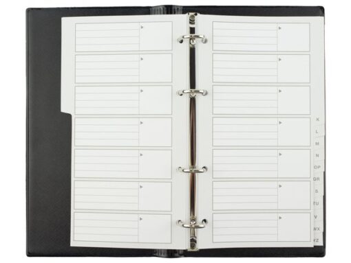 Kangaro KTC Telefoonregister Kangaro A-Z 4-rings zwart