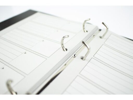 Kangaro KTC Telefoonregister Kangaro A-Z 4-rings zwart