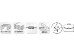 Kangaro KTC Nietmachine Kangaro Trendy-10M zwart