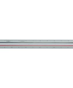 1:20-25-50-75-100-125 lengte 30 cm. Kangaro schaalstok van aluminium. De schaalstok heeft een massief profiel en heeft verschillende kleurgroeven. Duidelijke schaalaanduiding. Gemaakt van aluminium