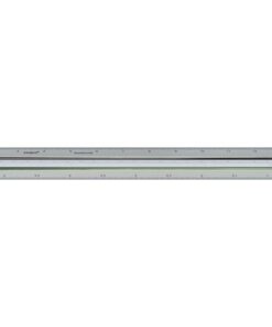 5-5-10-20-50-100 lengte 30 cm. Kangaro schaalstok van aluminium. De schaalstok heeft een massief profiel en heeft verschillende kleurgroeven. Duidelijke schaalaanduiding. Gemaakt van aluminium.