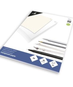 blok met 24 vel en met 1 vel milimeterpapier. Formaat A4.