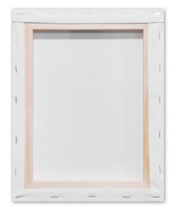 (kinder)feestjes en ander hobbymatig gebruik. Frame 16x30mm. Formaat doek 24x30cm. inclusief 8 houten wiggen. Gemaakt van dennenhout.