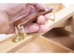 Multifunctionele gereedschapskist Kangaro 3 lagen, 4 laden  beukenhout met handvat 23.5x13x34cm