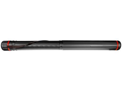 Tekenkoker Kangaro zwart PP 8 cm uitschuifbaar 64 - 108 cm
