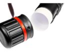 Tekenkoker Kangaro zwart PP 8 cm uitschuifbaar 64 - 108 cm
