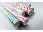 Kangaro KTC Cadeaupapier Kangaro metallic 1 rol van 70 x 200 cm.        Assorti.