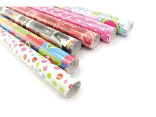 Kangaro KTC Cadeaupapier Kangaro budget assorti 1 rol van 70 x 200 cm