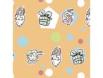 Kangaro KTC Cadeaupapier Kangaro Sint assorti 70 x 200 cm, 60 rol