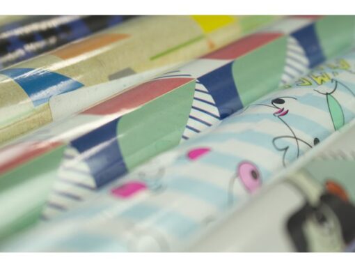 Kangaro KTC Cadeaupapier Kangaro luxe ass. 70 x 100 cm, 2 vel per rol,  FSC