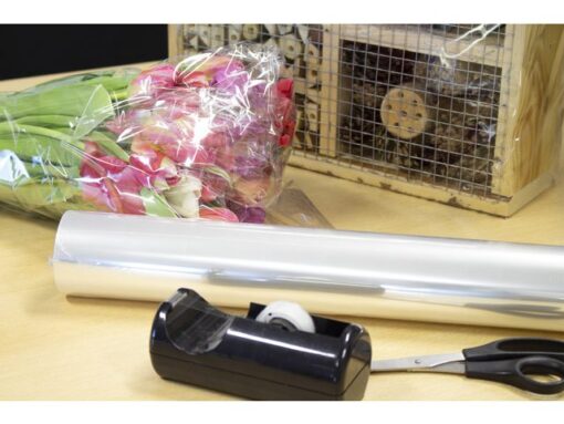 Kangaro KTC Transparante folie Kangaro op rol 50cm x 100 mtr 25 micron