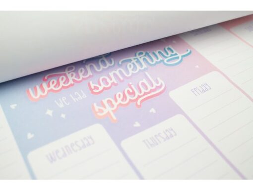 Kangaro KTC Weekplanner Purple Passion