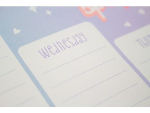 Kangaro KTC Weekplanner Purple Passion