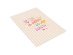 Kangaro KTC Schrift Beach Happy A4 lijn pak a 4 stuks assorti