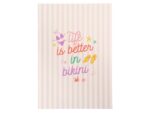 Kangaro KTC Schrift Beach Happy A4 lijn pak a 4 stuks assorti