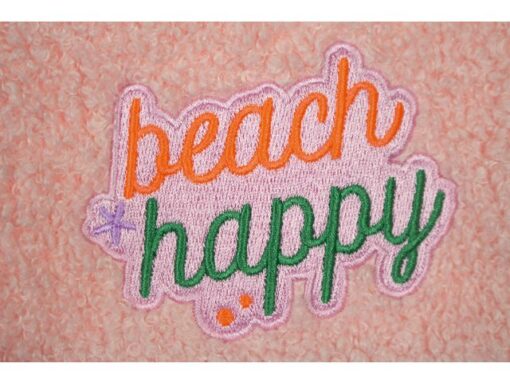 Kangaro KTC Etui Beach Happy Roze teddy 24x15cm