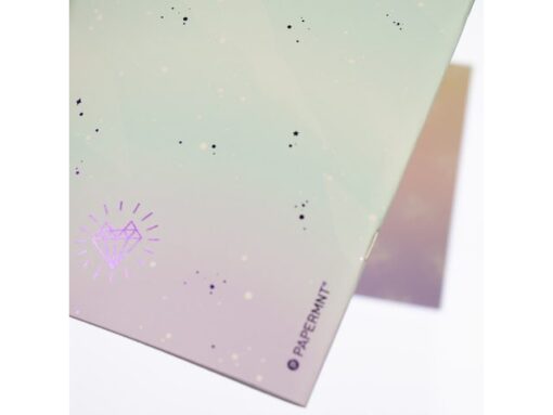 Kangaro KTC Schrift Galaxy Girl A5 lijn pak a 4 stuks assorti