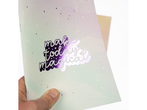 Kangaro KTC Schrift Galaxy Girl A5 lijn pak a 4 stuks assorti