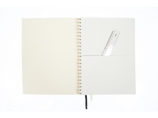 Kangaro KTC Spiraalboek Pure Croco A4 lijn pak a 5 stuks assorti