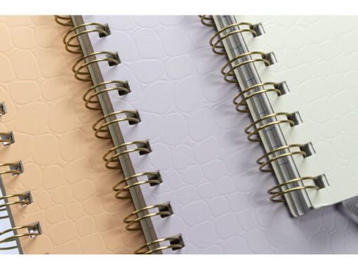 Kangaro KTC Spiraalboek Pure Croco A4 lijn pak a 5 stuks assorti