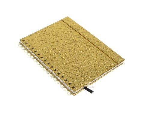 Kangaro KTC Spiraalboek Pure Croco A5 lijn HC pak a 3 stuks assorti
