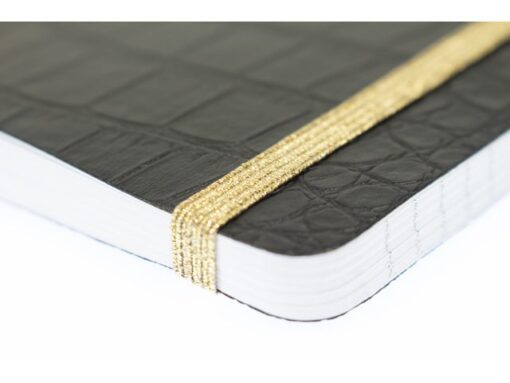 Kangaro KTC Notitieboek Pure Croco A6 PU HC lijn pak a 2 stuks assorti