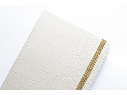 Kangaro KTC Notitieboek Pure Croco A6 PU HC lijn pak a 2 stuks assorti