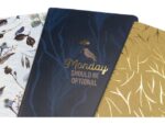 Kangaro KTC Kangaro Schrift A5 Natural Beauty set van 3. 80 pagina's 80 grams papier.