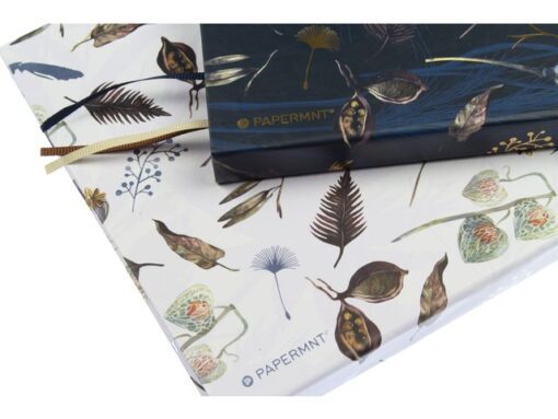 Kangaro KTC Kangaro Notitieboek A5 Natural Beauty krimp van 2 stuks. Punt-gelijnd, 320 pagina's 80 grams papier