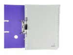 Kangaro KTC Tabblad ECO Kangaro A4 cijfers 180 grams grijs karton       23-gaats 100-delig
