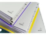 Kangaro KTC Tabblad ECO Kangaro A4 cijfers 180 grams grijs karton       4-gaats 100-delig