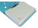 Kangaro KTC Tabblad ECO Kangaro A4 letters 180 grams grijs karton       4-gaats 12-delig jan -dec