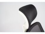 Linea Fabric Bureaustoel Linea Tekna White 01 zwart/wit