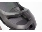 Linea Fabric Bureaustoel Linea Grace 01 zwart/zwart met 1D armleuning