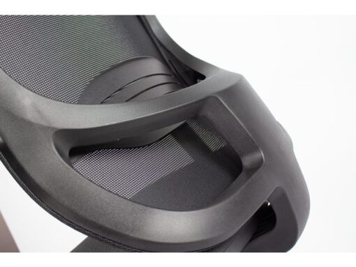 Linea Fabric Bureaustoel Linea Grace 01 zwart/zwart met 1D armleuning
