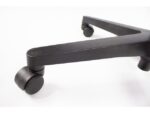 Linea Fabric Bureaustoel Linea Grace 01 zwart/zwart met 1D armleuning