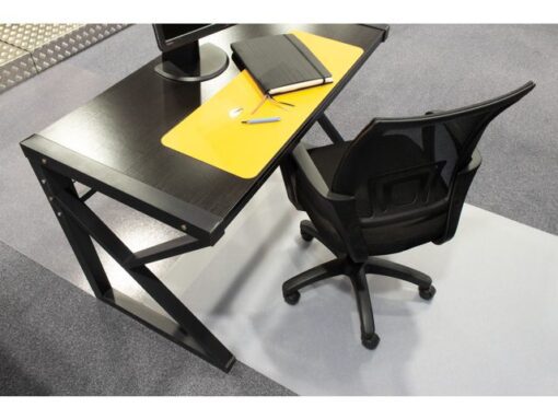Linea Fabric Bureaustoel Linea Felluca zwart/zwart met armleuning