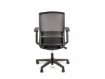Linea Fabric Bureaustoel Linea Tekna 01 zwart/zwart met 2D armleuning